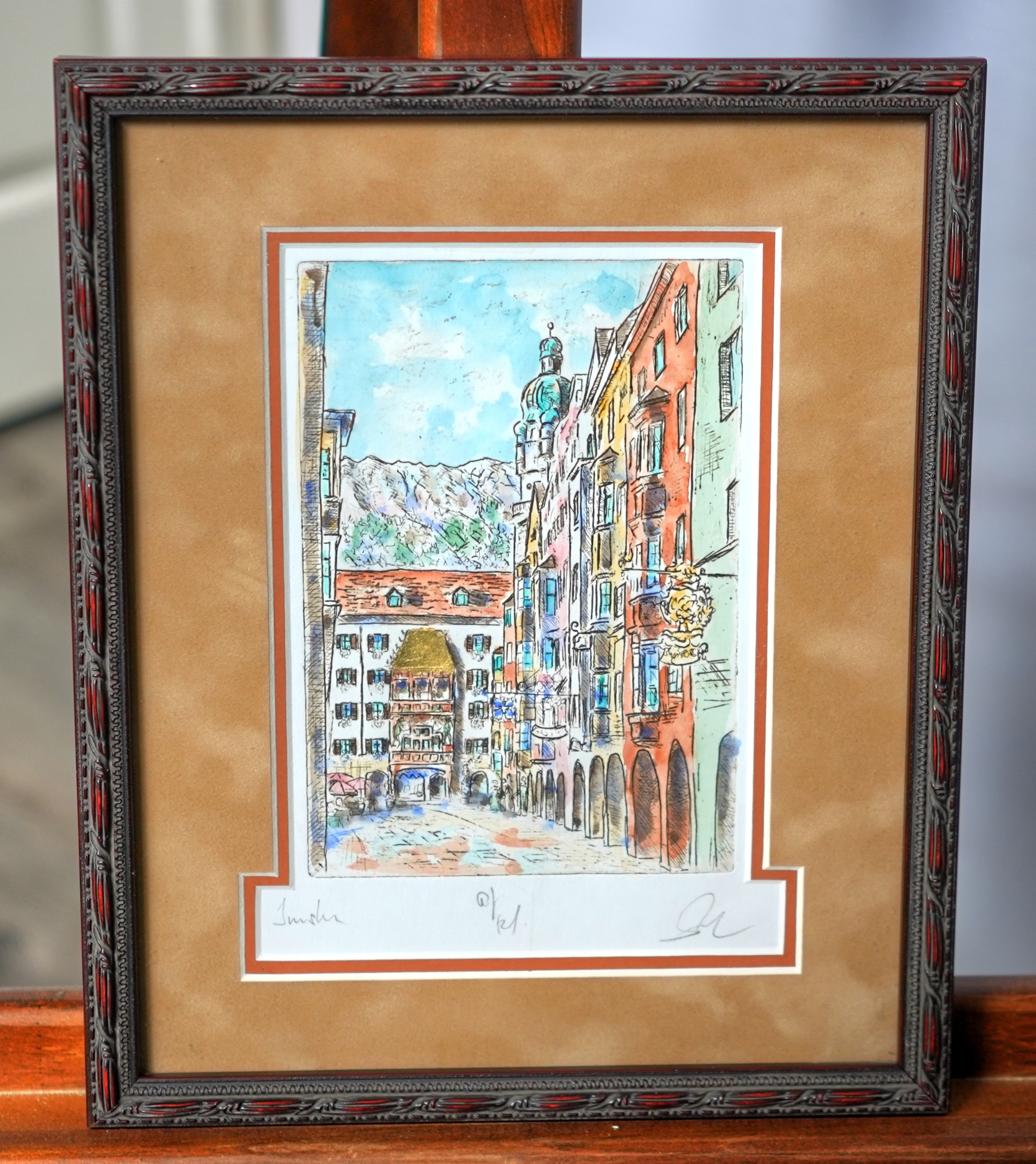 Custom Framed Painting